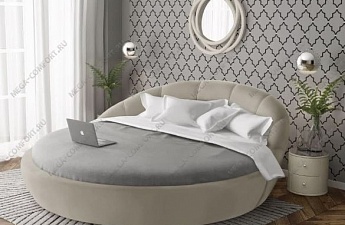 Изображение к Круглая кровать «Милана»